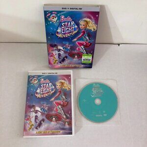Barbie Star Light Adventure DVD 2016 Mattel English French Spanish Musical